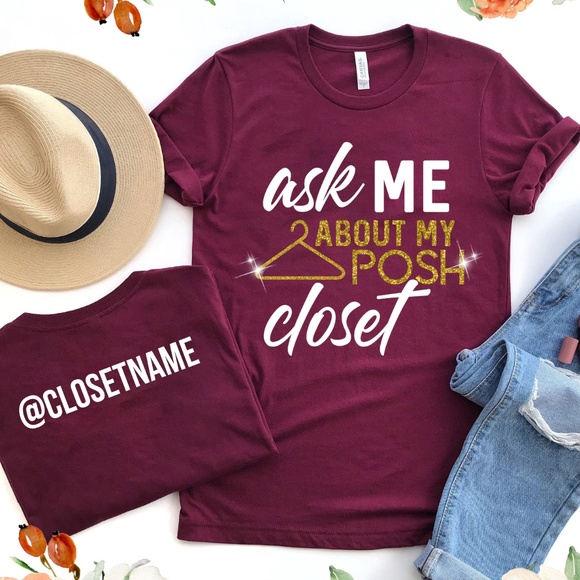 Tops - Posh Swag Boss Womens T Shirt Custom Short Sleeve